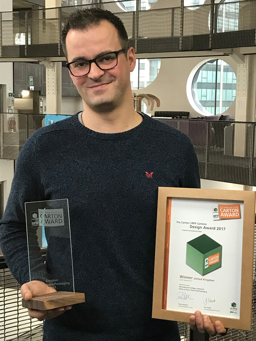 London Student scoops National Packaging Design Competition