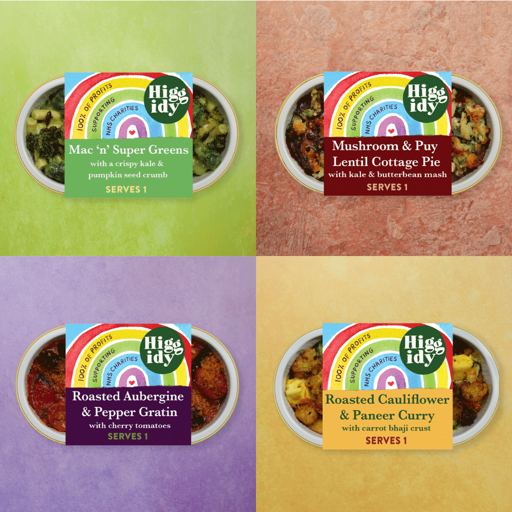 Alexir and Higgidy: a packaging collaboration that shows their true colours