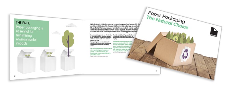 Paper & cardboard packaging comes out on top for environmental friendliness