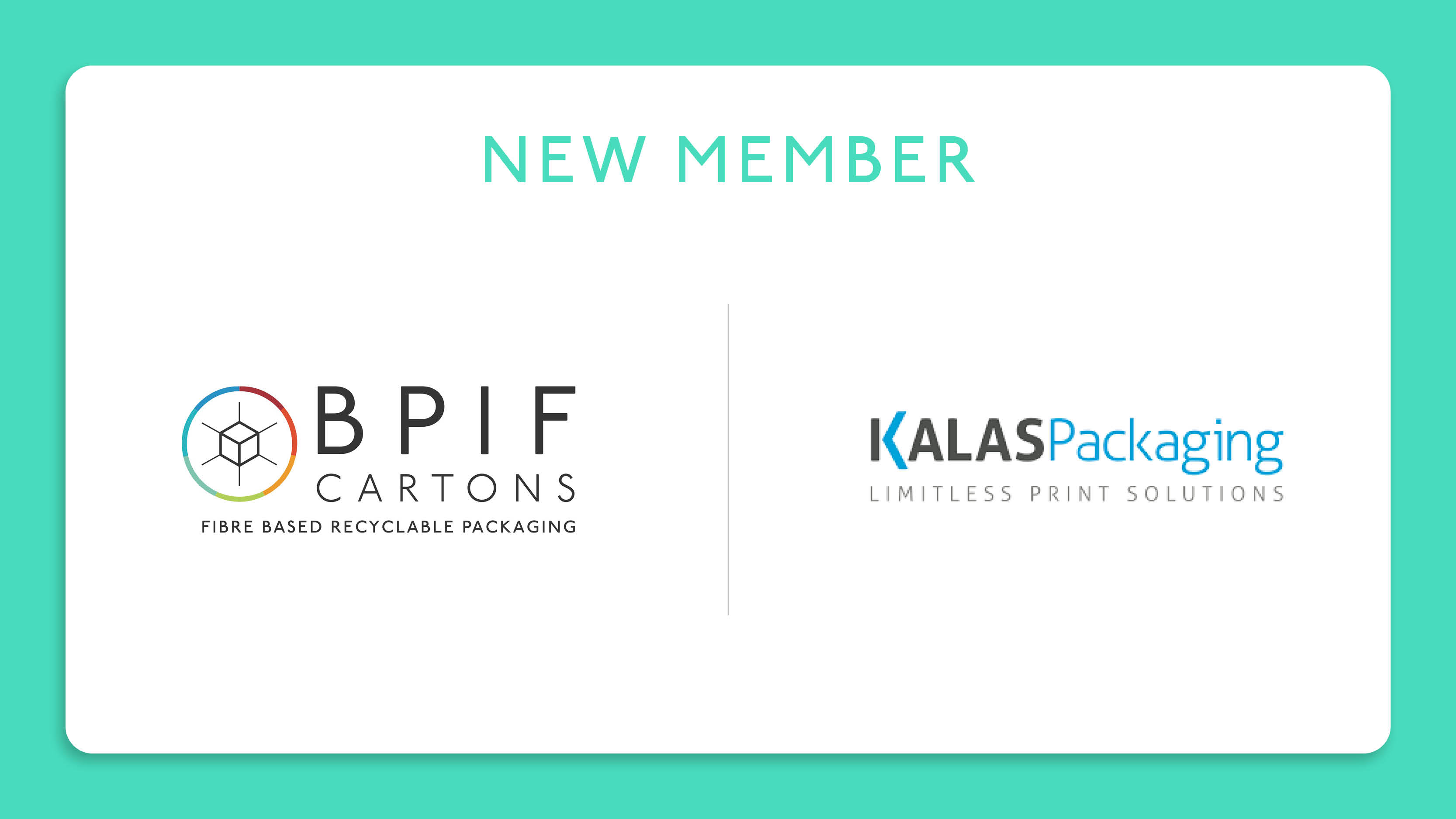New Member - Kalas Packaging Limited