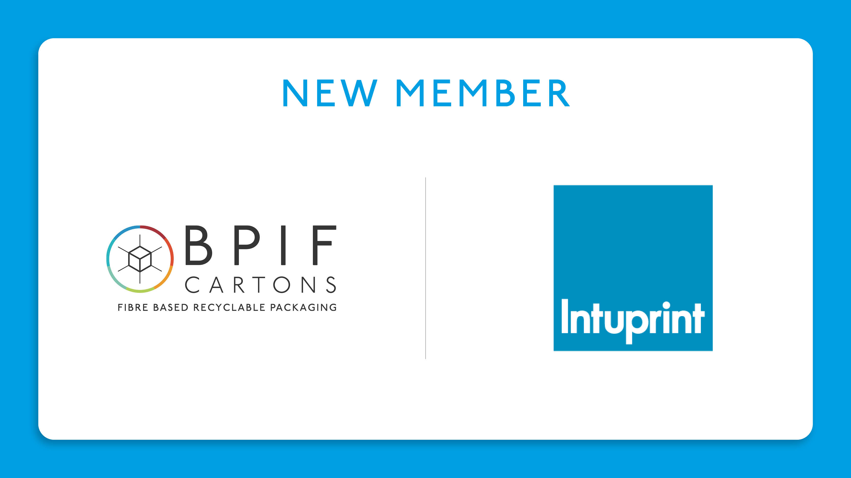 NEW MEMBER - INTUPRINT
