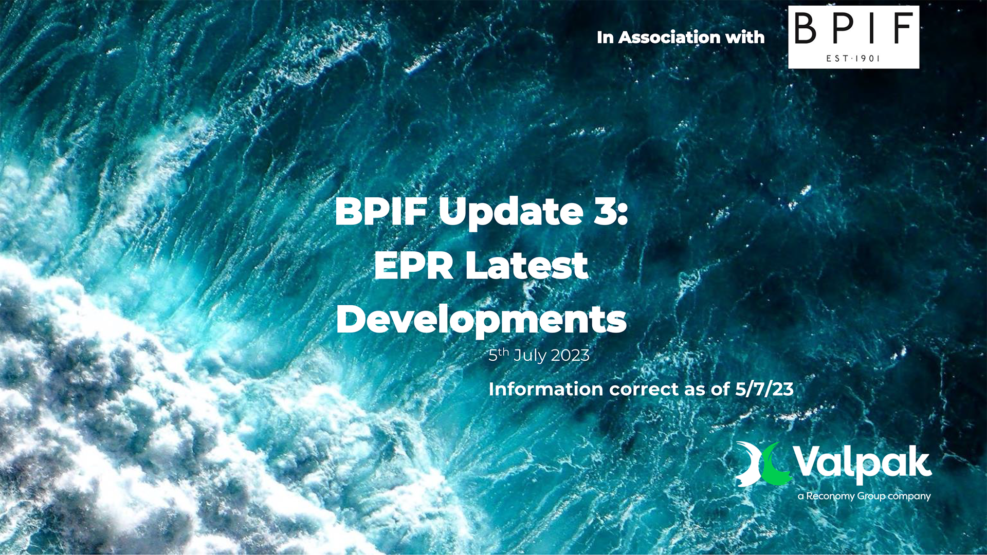 EPR Latest Developments